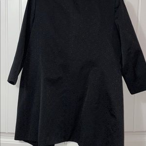 Black dress coat